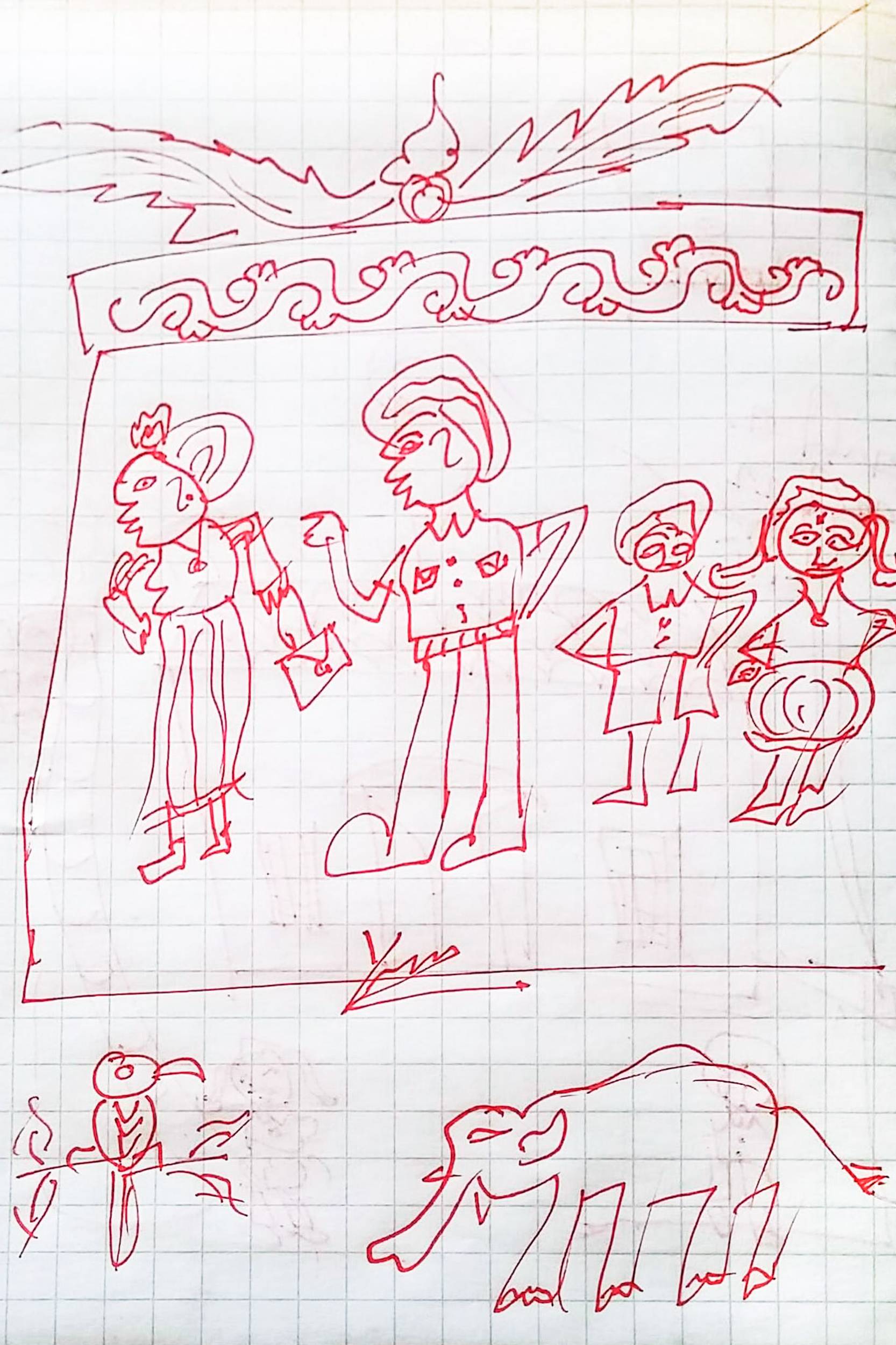 Unnamed beer companion. Family Portrait. 2018